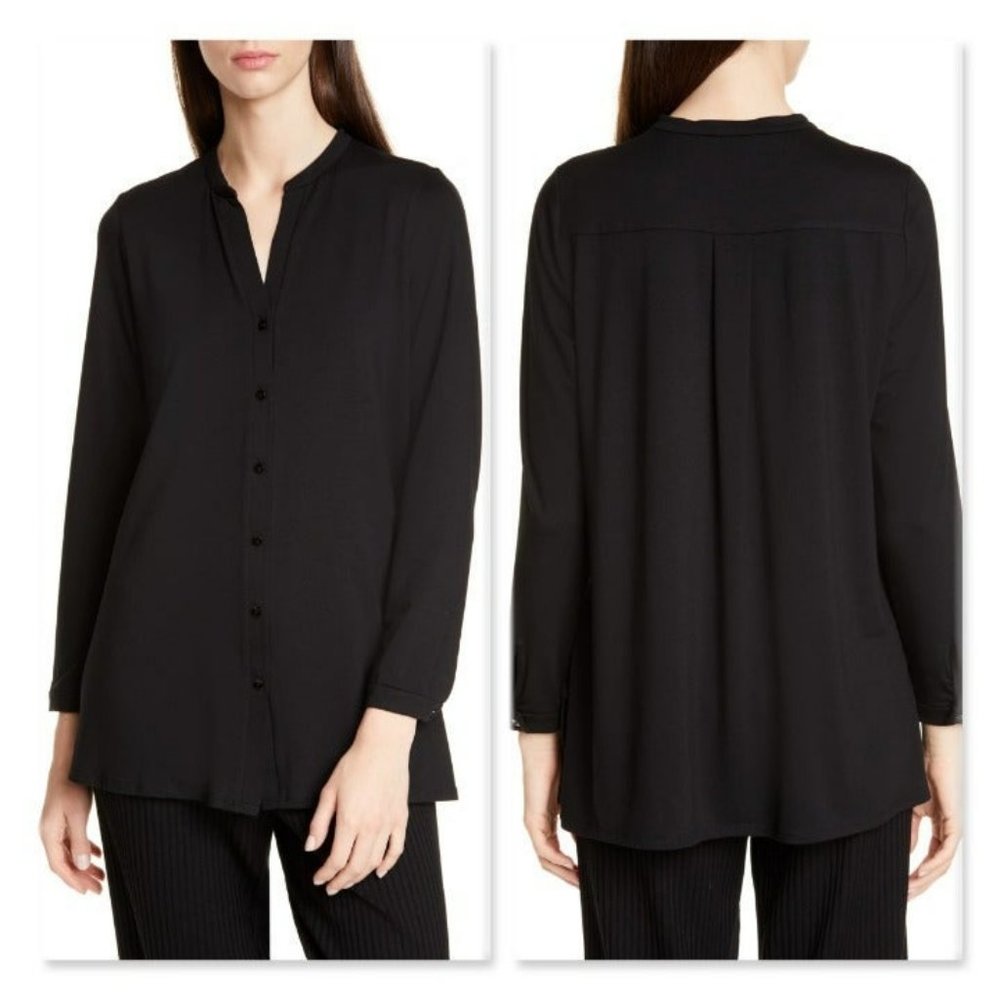 Eileen Fisher Dark Purple Jersey